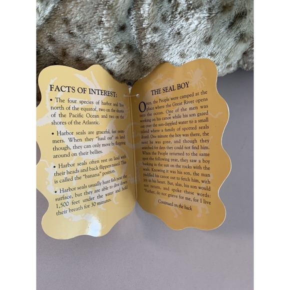 Folkmanis Harbor Seal Hand Puppet Brand New NWT - Picture 9 of 13